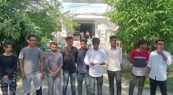NSUI placed deputation to the Head Teacher of Shishu Bihar demanding severe punishment of a teacher who tortured a School student physically NSUI placed deputation to the Head Teacher of Shishu Bihar demanding severe punishment of a teacher who tortured a School student physically